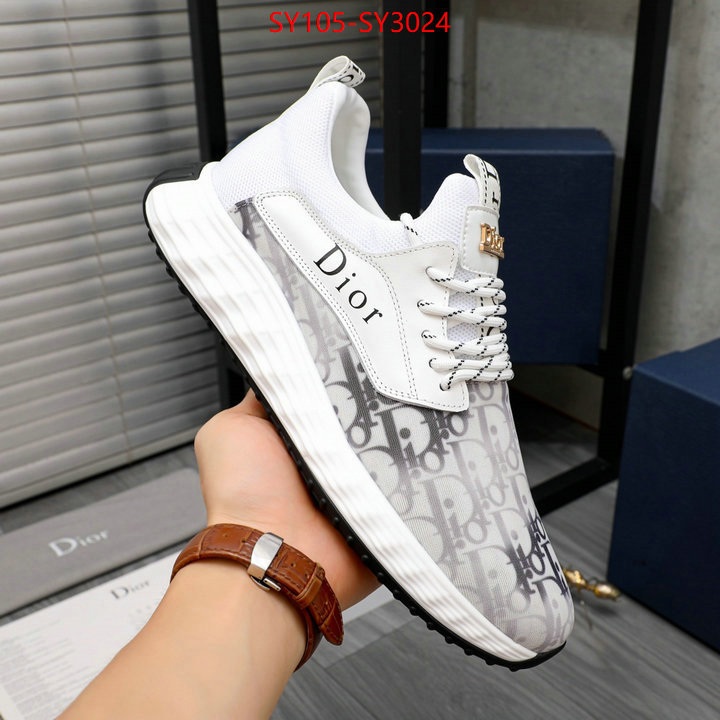 Men shoes-Dior replicas buy special ID: SY3024 $: 105USD