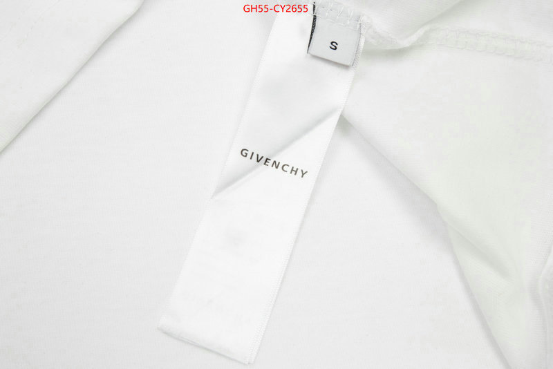 Clothing-Givenchy designer fashion replica ID: CY2655 $: 55USD
