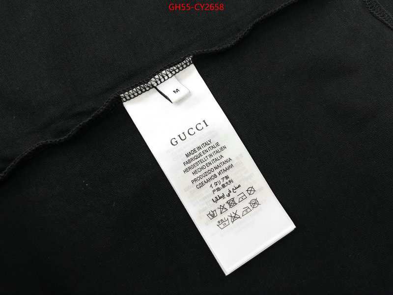 Clothing-Gucci online sale ID: CY2658 $: 55USD