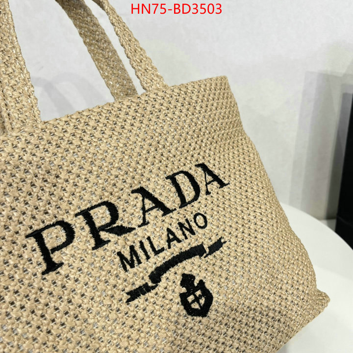 Prada Bags (4A)-Handbag- aaaaa class replica ID: BD3503 $: 75USD