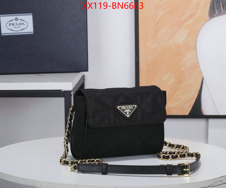 Prada Bags (TOP)-Diagonal- top quality replica ID: BN6663 $: 119USD