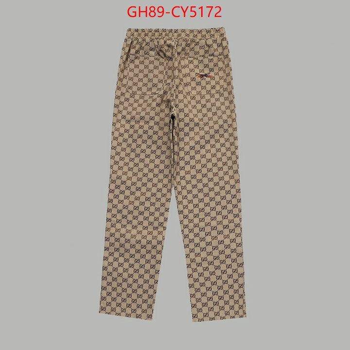 Clothing-Gucci luxury cheap ID: CY5172 $: 89USD