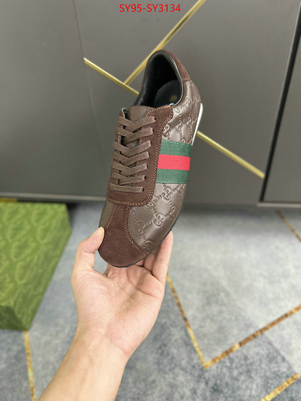 Men Shoes-Gucci what is aaaaa quality ID: SY3134 $: 95USD