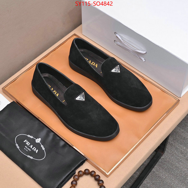 Men shoes-Prada replica 2023 perfect luxury ID: SO4842 $: 115USD