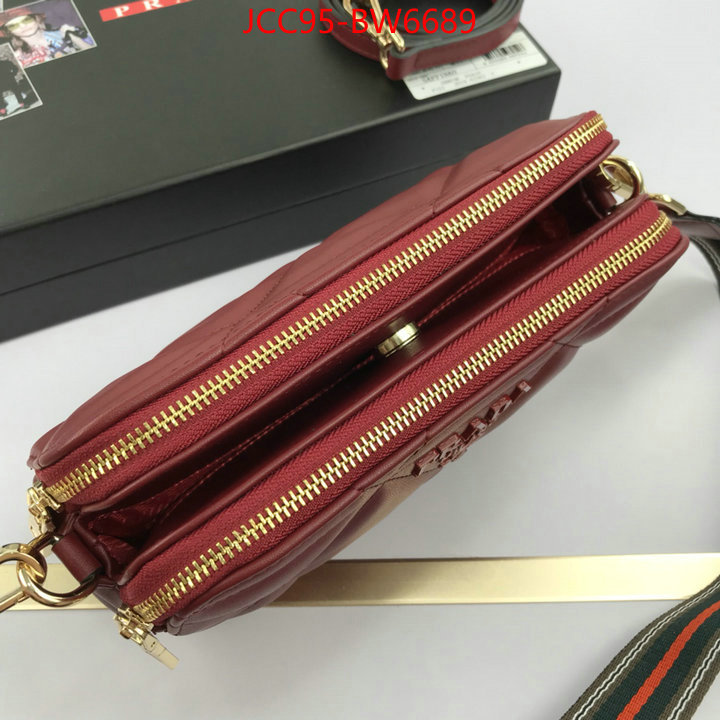 Prada Bags (4A)-Diagonal- wholesale replica shop ID: BW6689 $: 95USD