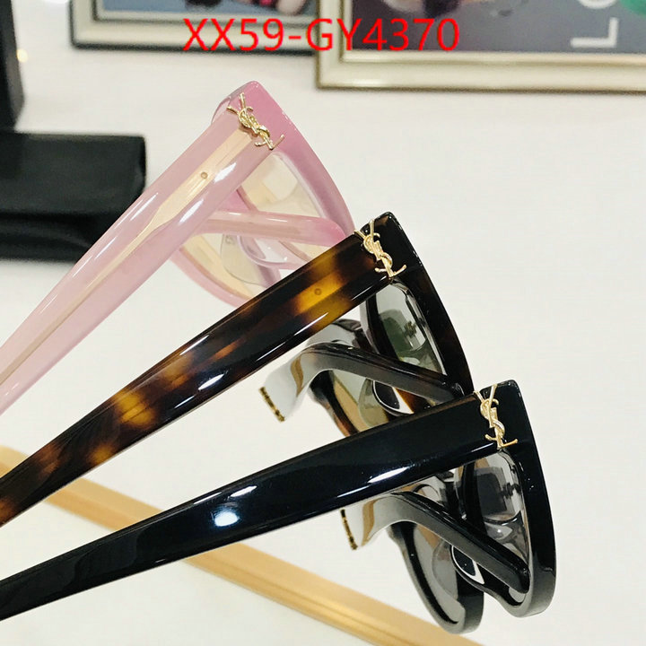 Glasses-YSL brand designer replica ID: GY4370 $: 59USD