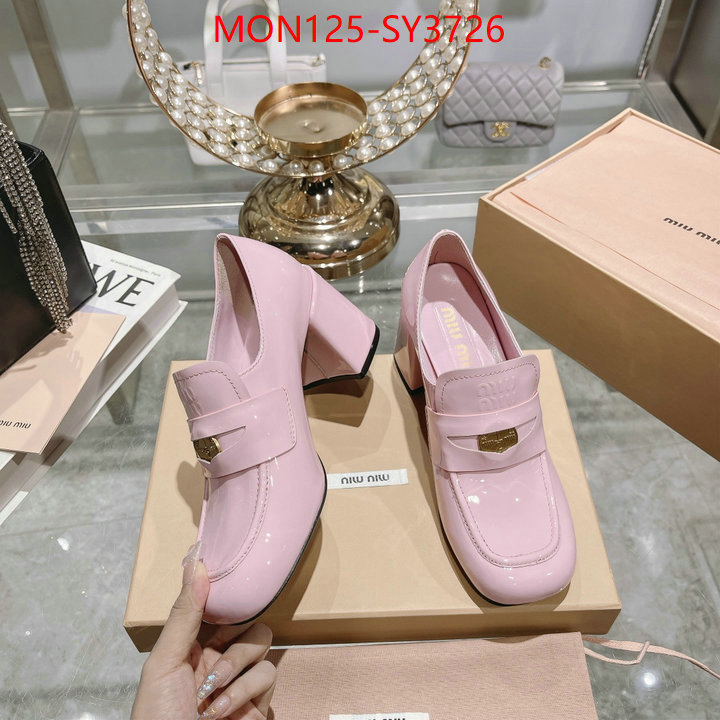 Women Shoes-Miu Miu high ID: SY3726 $: 125USD