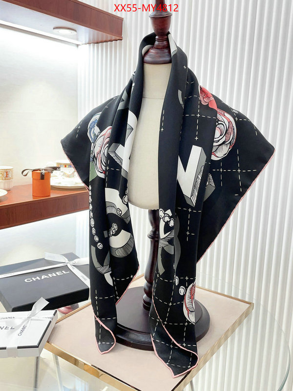 Scarf-Chanel top sale ID: MY4812 $: 55USD