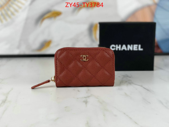 Chanel Bags(4A)-Wallet- luxury 7 star replica ID: TY3784 $: 45USD