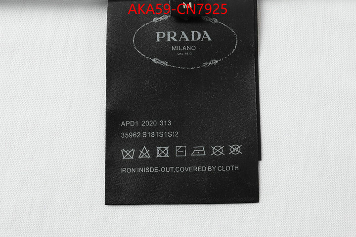 Clothing-Prada high quality designer replica ID: CN7925 $: 59USD