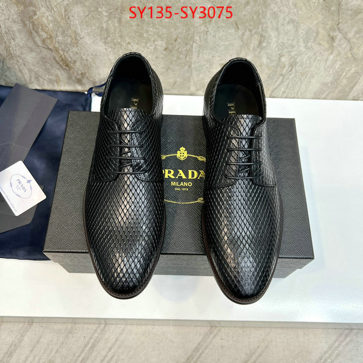 Men shoes-Prada replica wholesale ID: SY3075 $: 135USD