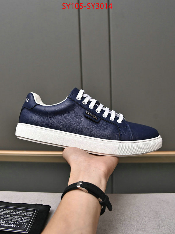 Men Shoes-Coach sellers online ID: SY3014 $: 105USD