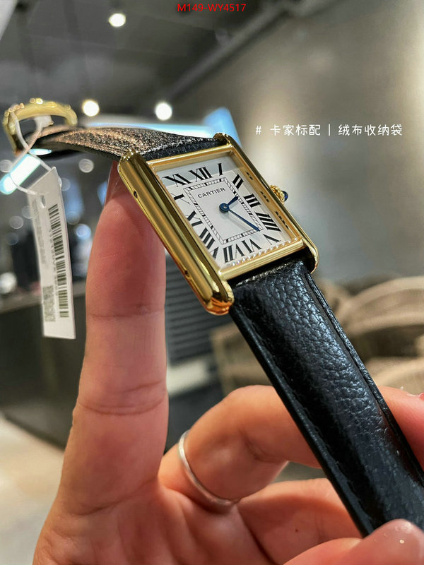 Watch(4A)-Cartier luxury 7 star replica ID: WY4517 $: 149USD