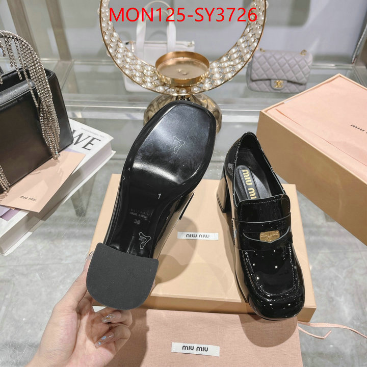 Women Shoes-Miu Miu high ID: SY3726 $: 125USD