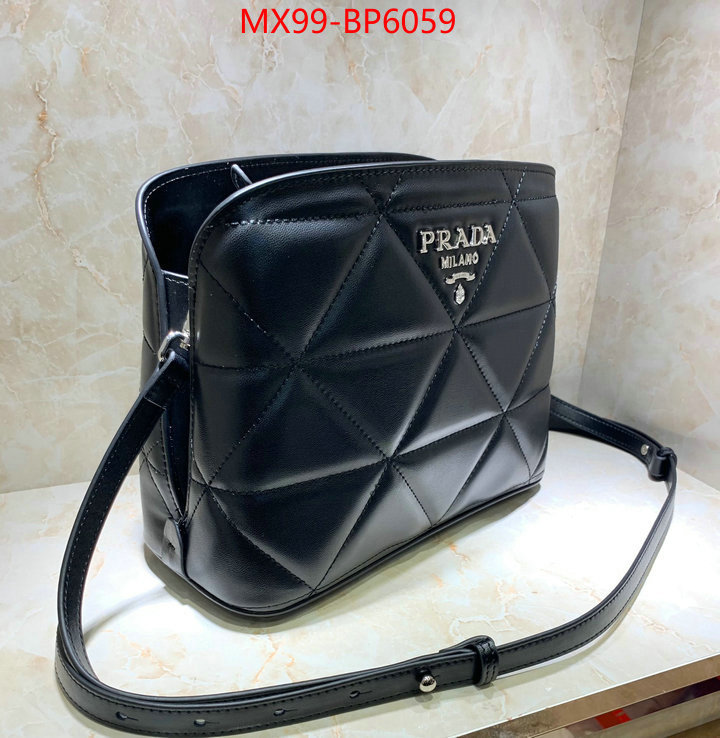 Prada Bags (4A)-Diagonal- designer fashion replica ID: BP6059 $: 99USD