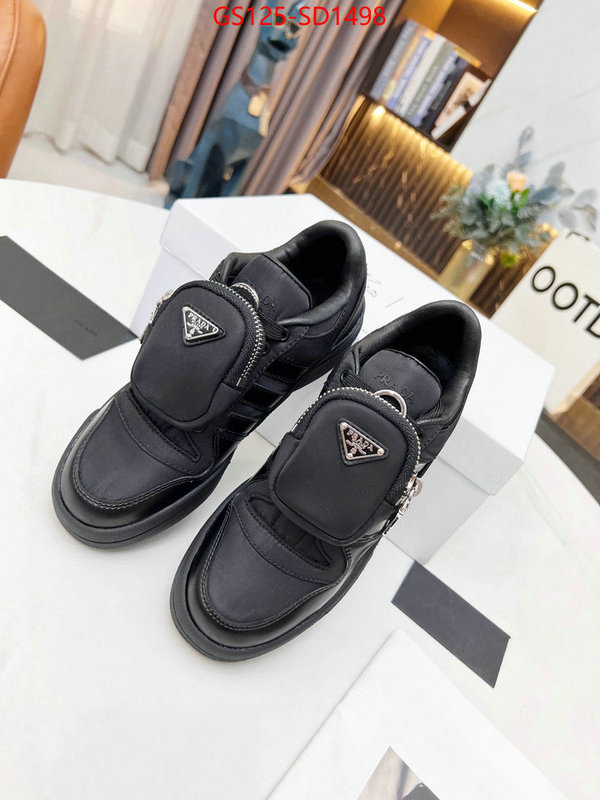 Men shoes-Prada high quality designer ID: SD1498 $: 125USD