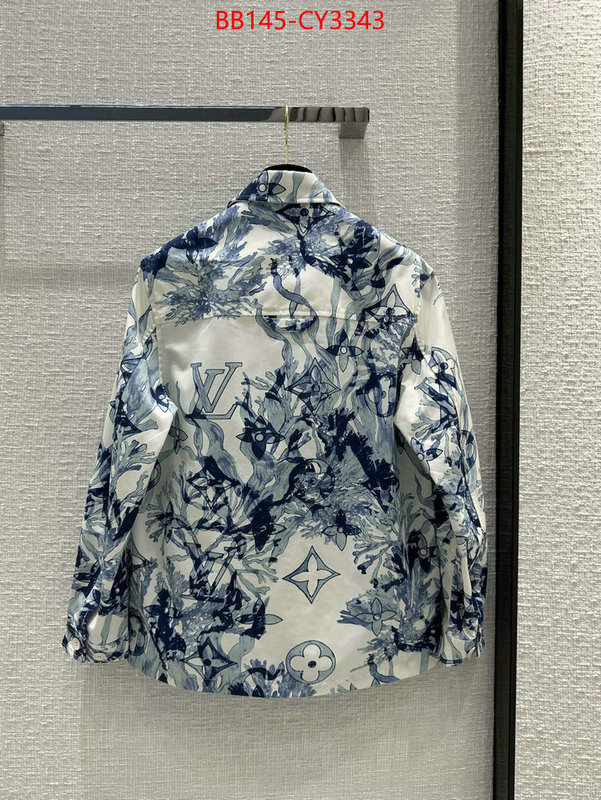 Clothing-LV top 1:1 replica ID: CY3343 $: 145USD