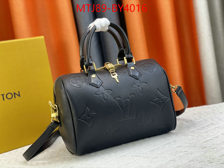 LV Bags(4A)-Speedy- replica designer ID: BY4016 $: 89USD