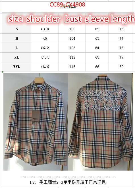 Clothing-Burberry buy high quality cheap hot replica ID: CY4908 $: 89USD