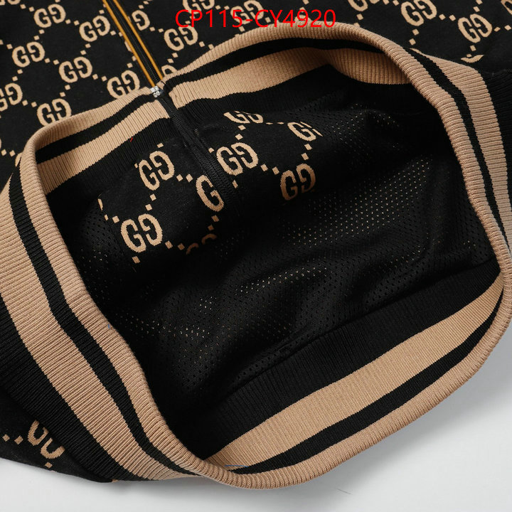 Clothing-Gucci can i buy replica ID: CY4920 $: 115USD