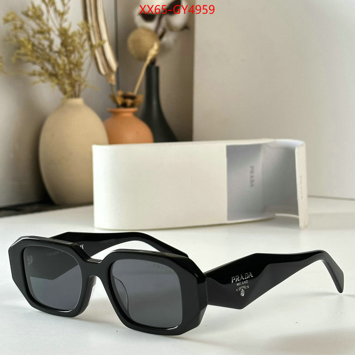 Glasses-Prada shop designer replica ID: GY4959 $: 65USD