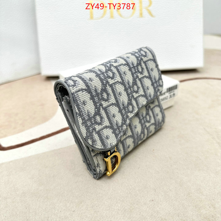 Dior Bags(4A)-Wallet- high quality replica ID: TY3787 $: 49USD