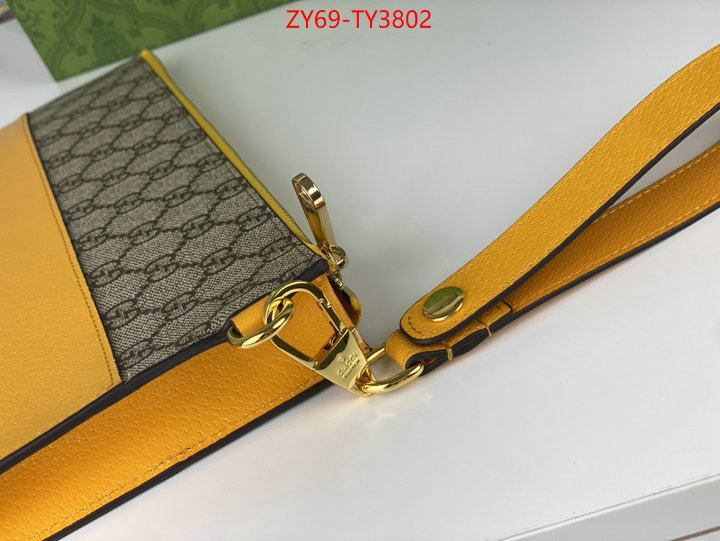 Gucci Bags(4A)-Wallet- buy top high quality replica ID: TY3802 $: 69USD