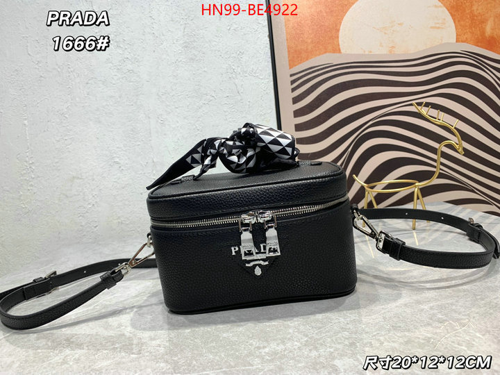 Prada Bags (4A)-Vanity Bag- 7 star collection ID: BE4922 $: 99USD