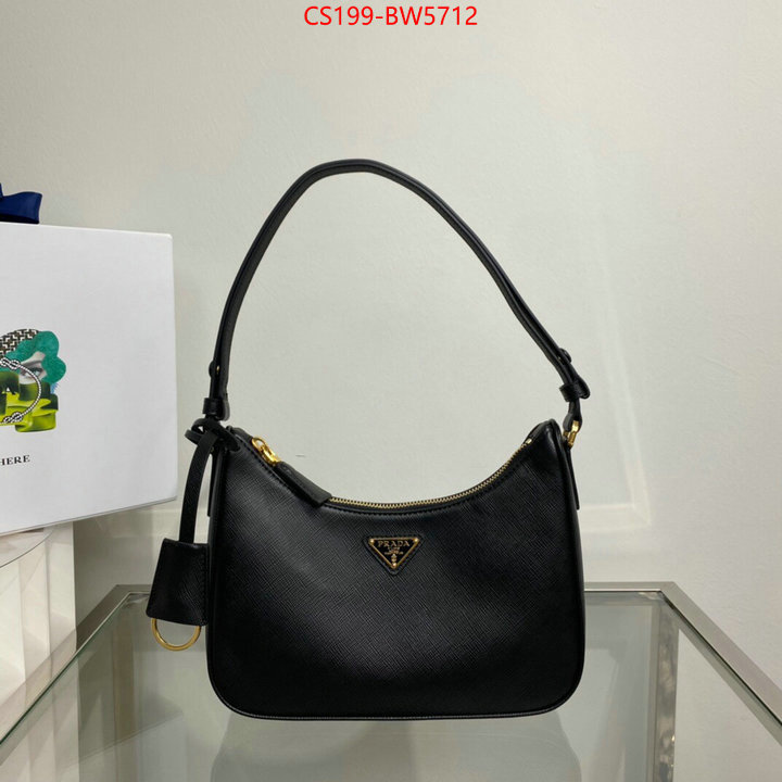 Prada Bags (TOP)-Re-Edition 2000 buy high-quality fake ID: BW5712 $: 199USD