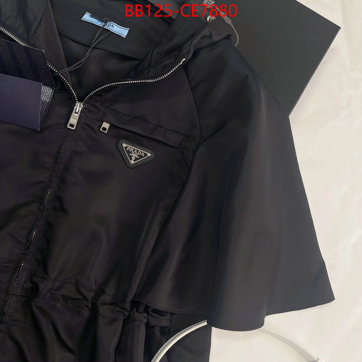 Clothing-Prada fashion replica ID: CE7880 $: 125USD