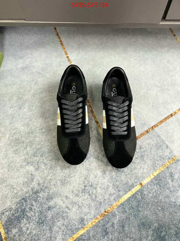 Men Shoes-Gucci what is aaaaa quality ID: SY3134 $: 95USD