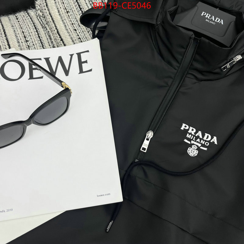 Clothing-Prada what's best ID: CE5046 $: 119USD