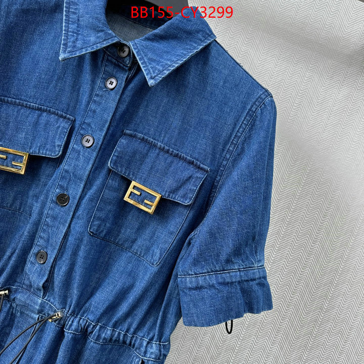 Clothing-Fendi buy best high-quality ID: CY3299 $: 155USD