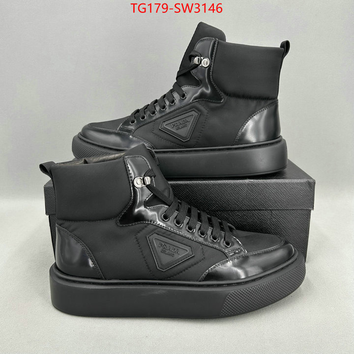 Men shoes-Prada shop the best high quality ID: SW3146 $: 179USD