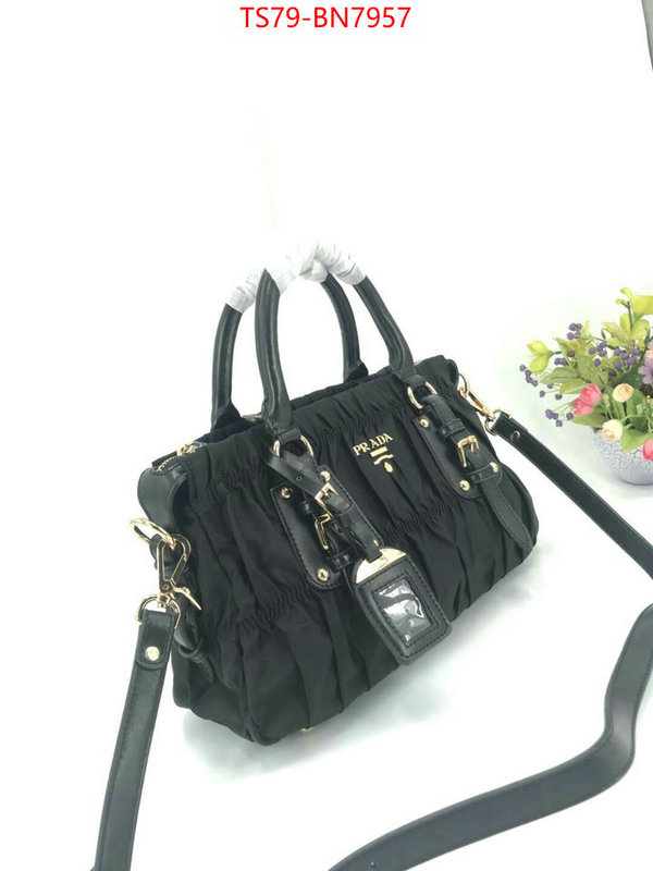 Prada Bags (4A)-Handbag- cheap online best designer ID: BN7957 $: 79USD