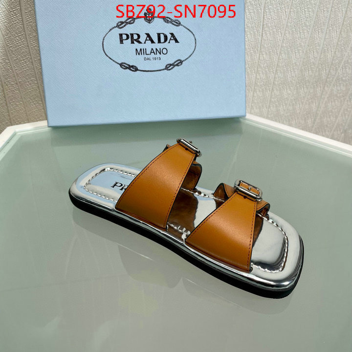 Women Shoes-Prada designer high replica ID: SN7095 $: 92USD