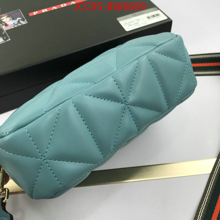 Prada Bags (4A)-Diagonal- wholesale replica shop ID: BW6689 $: 95USD