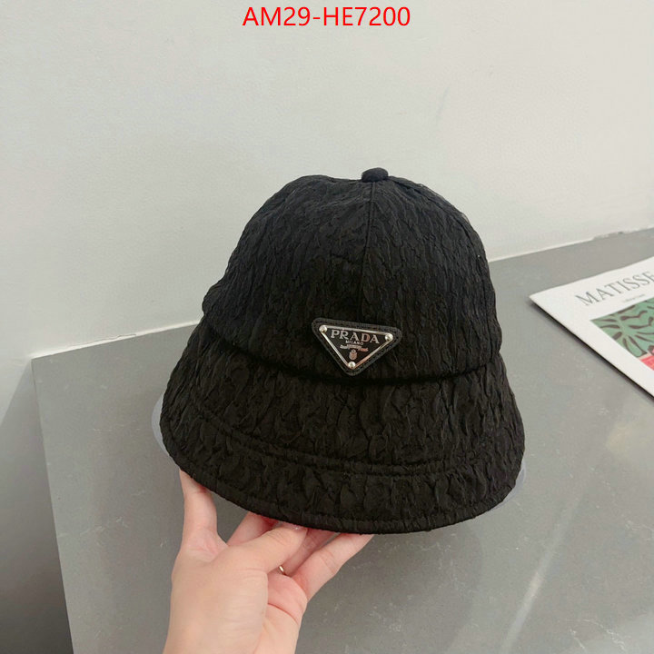 Cap (Hat)-Prada we curate the best ID: HE7200 $: 29USD