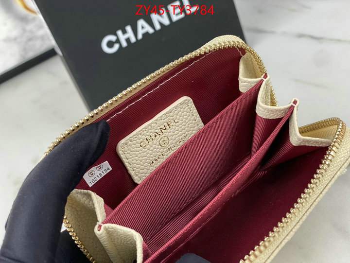 Chanel Bags(4A)-Wallet- luxury 7 star replica ID: TY3784 $: 45USD