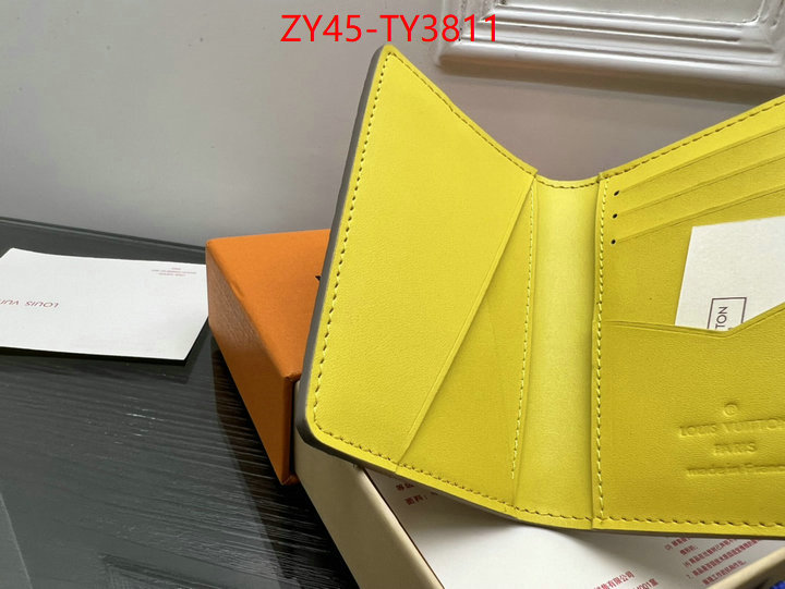 LV Bags(4A)-Wallet how can i find replica ID: TY3811 $: 45USD