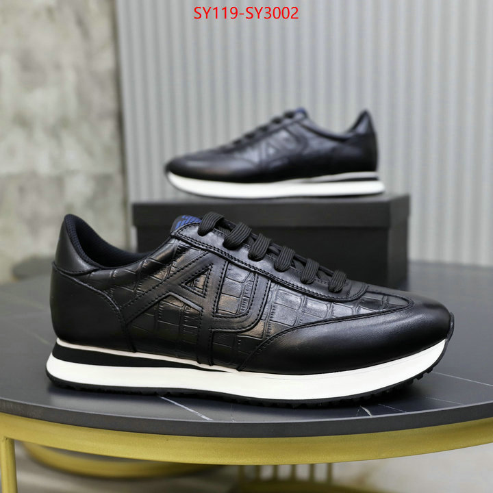 Men shoes-Armani where can i buy the best quality ID: SY3002 $: 119USD