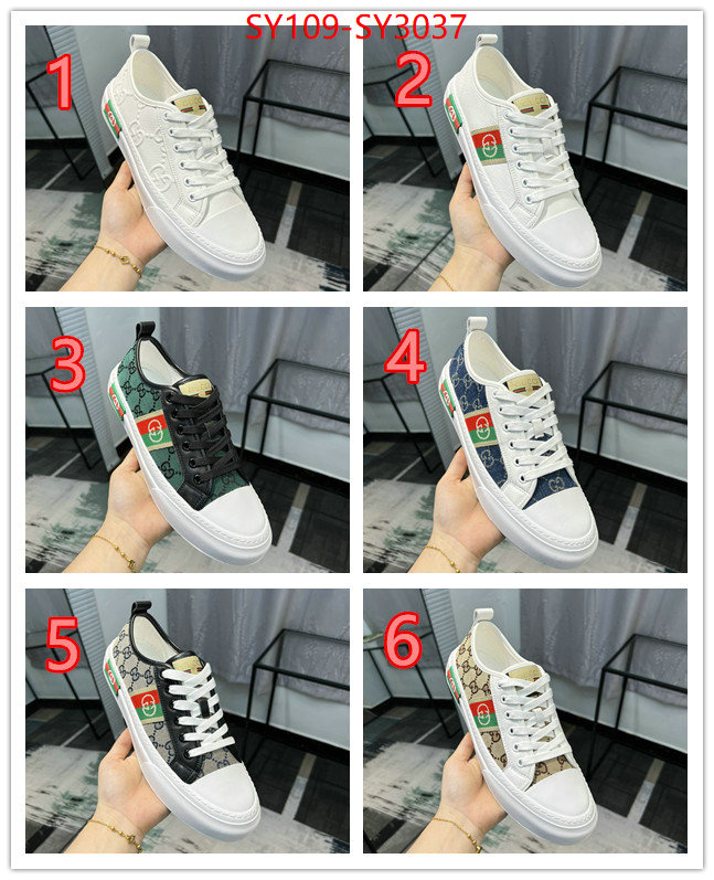 Men Shoes-Gucci new ID: SY3037 $: 109USD