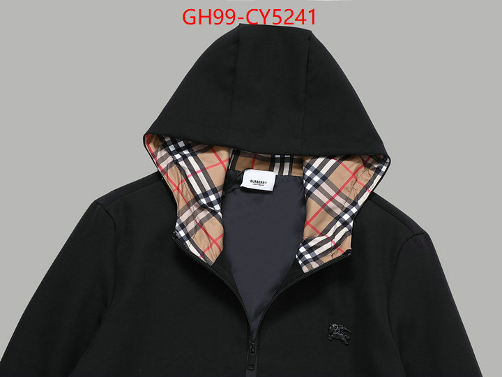 Clothing-Burberry what best designer replicas ID: CY5241 $: 99USD