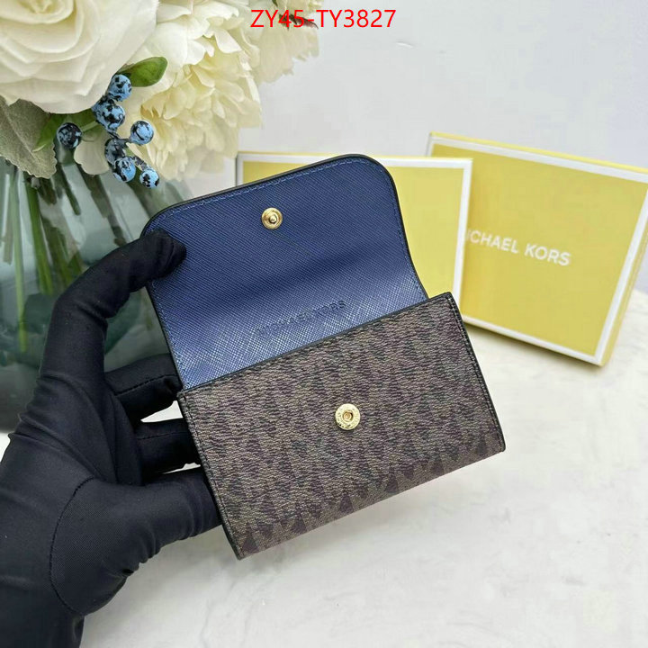 Michael Kors Bags(4A)-Wallet shop ID: TY3827 $: 45USD