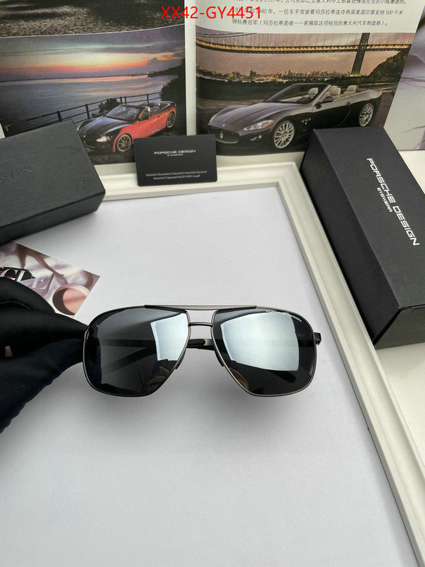 Glasses-Porsche aaaaa quality replica ID: GY4451 $: 42USD