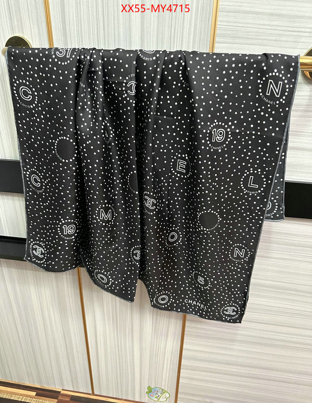 Scarf-Chanel fake cheap best online ID: MY4715 $: 55USD