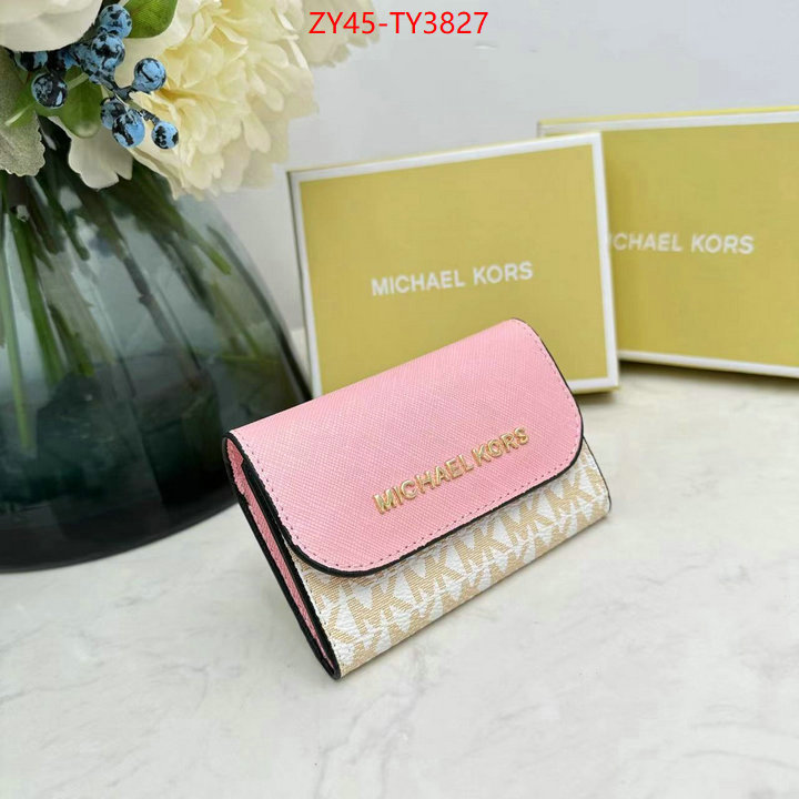 Michael Kors Bags(4A)-Wallet shop ID: TY3827 $: 45USD