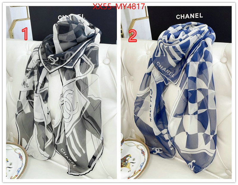 Scarf-Chanel high quality designer replica ID: MY4817 $: 55USD