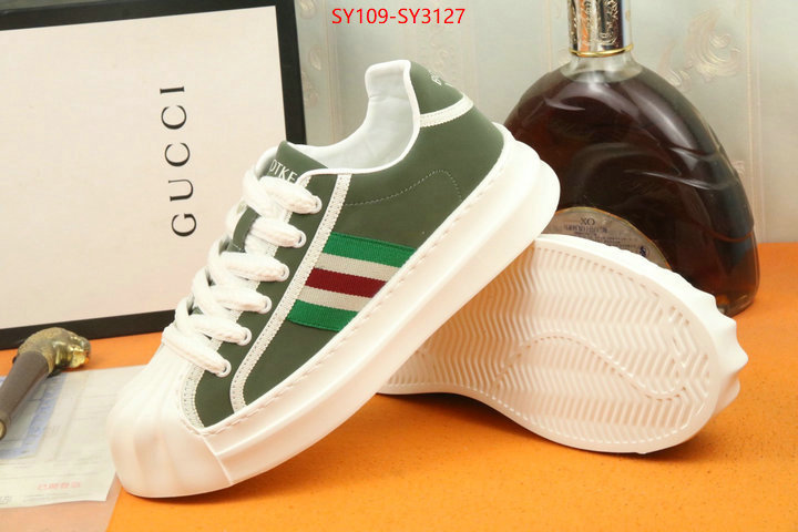 Men Shoes-Gucci wholesale replica shop ID: SY3127 $: 109USD