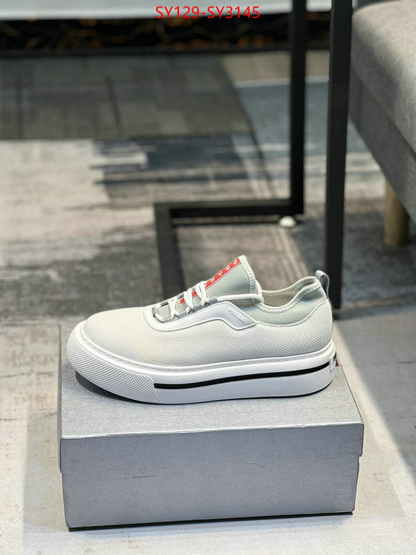 Men shoes-Prada outlet sale store ID: SY3145 $: 129USD